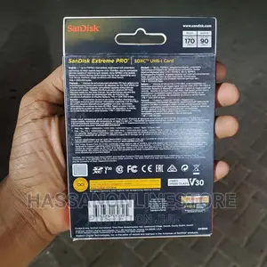 Sandisk 128gb Extreme PRO SDHCTM and SDXCTM Uhs-I Card