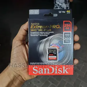 Sandisk 256gb Extreme Pro SDHCTM and SDXCTM Uhs-I Card