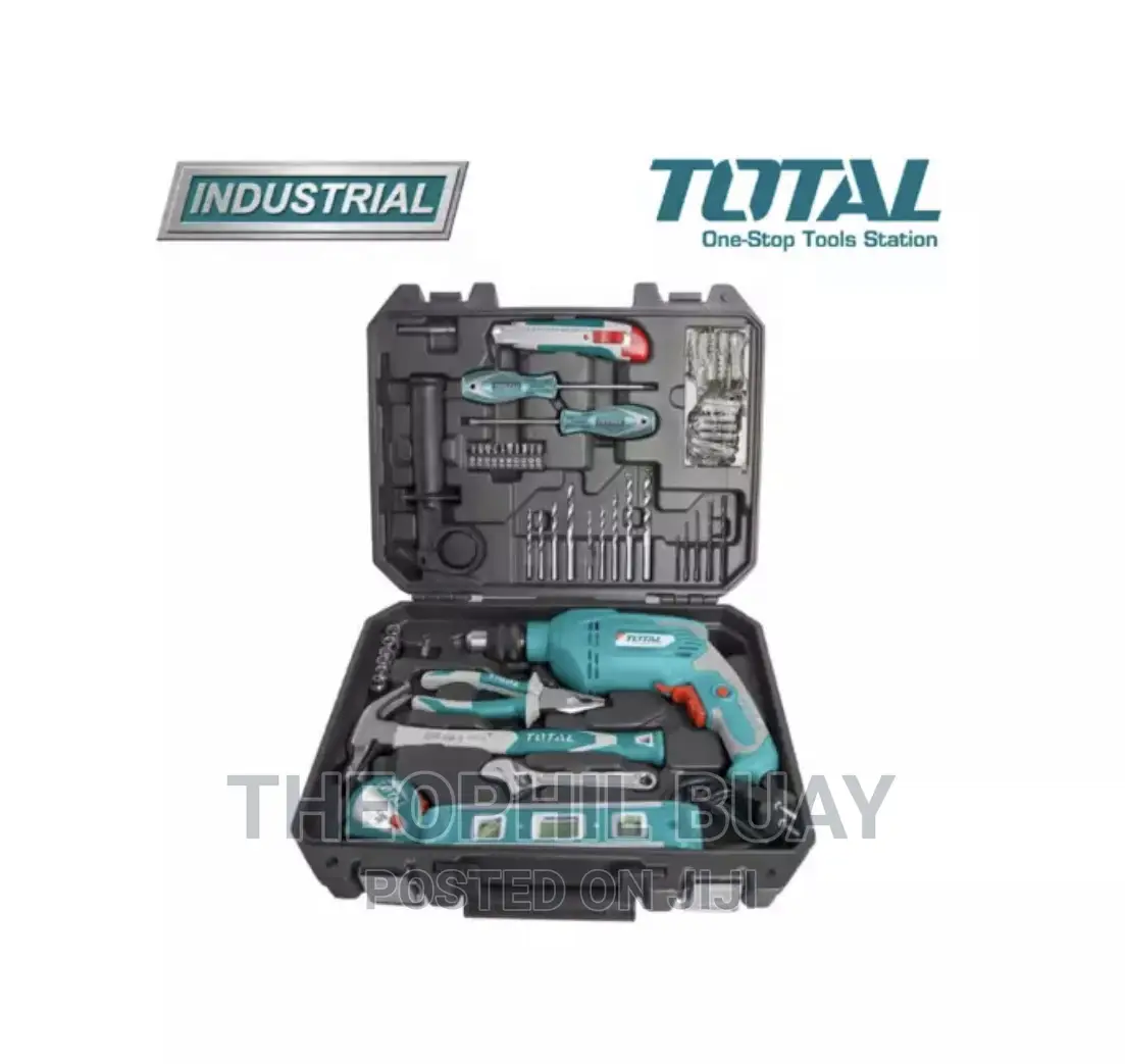Total Household Tool Box 101pcs Set