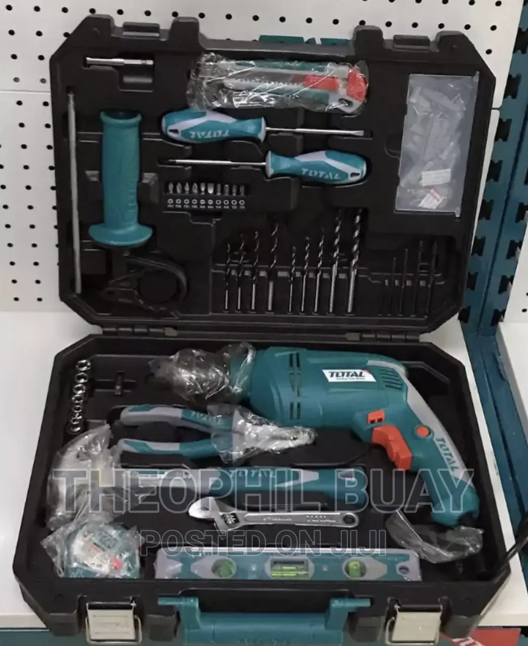 Total Household Tool Box 101pcs Set