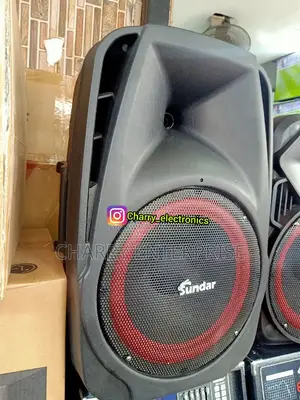 Sundar Rechargeable Speaker 12 Inch With Stand and Mic Clear Sound
