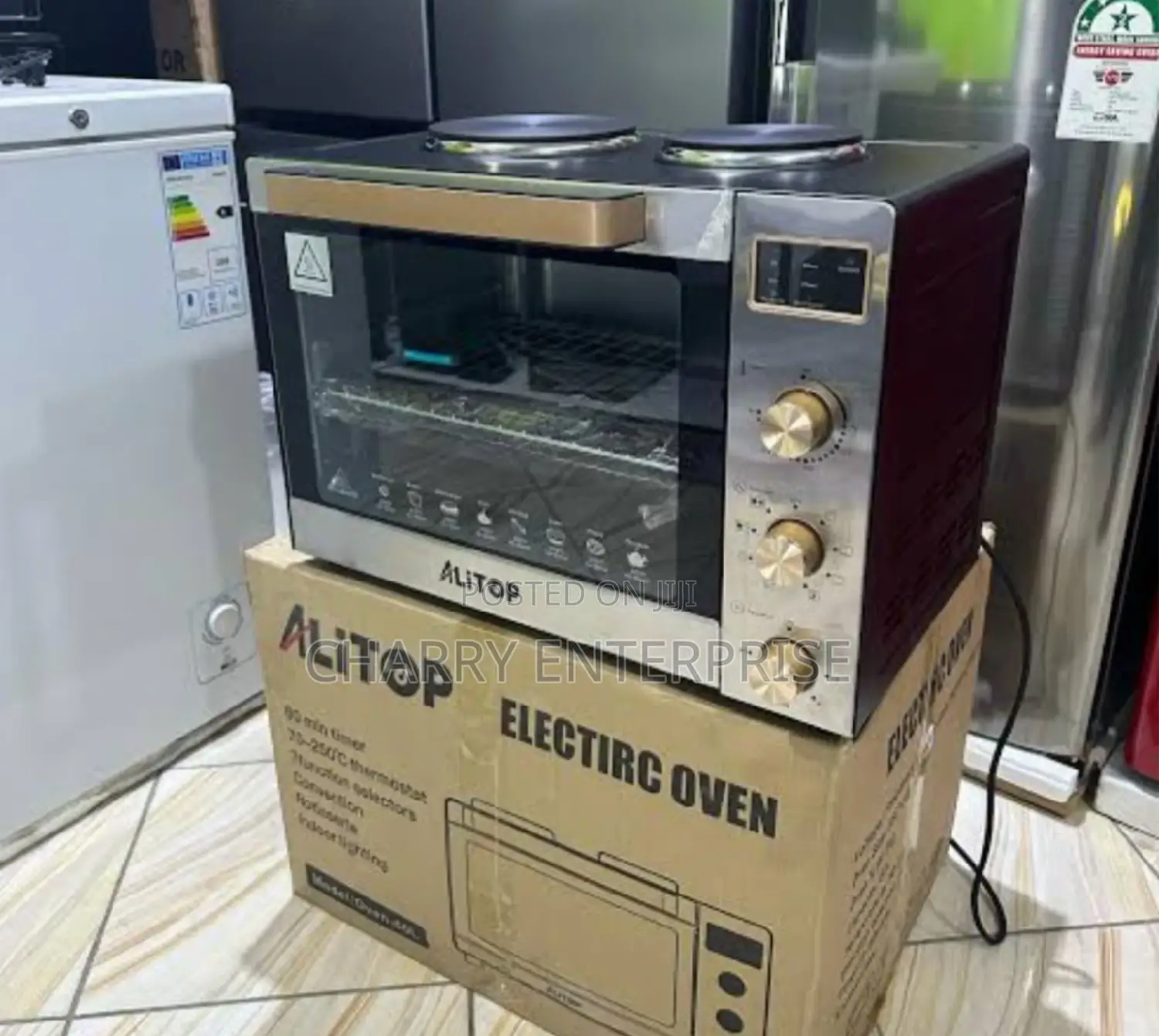 Alitop Electric Oven60l + ROTISSERIE