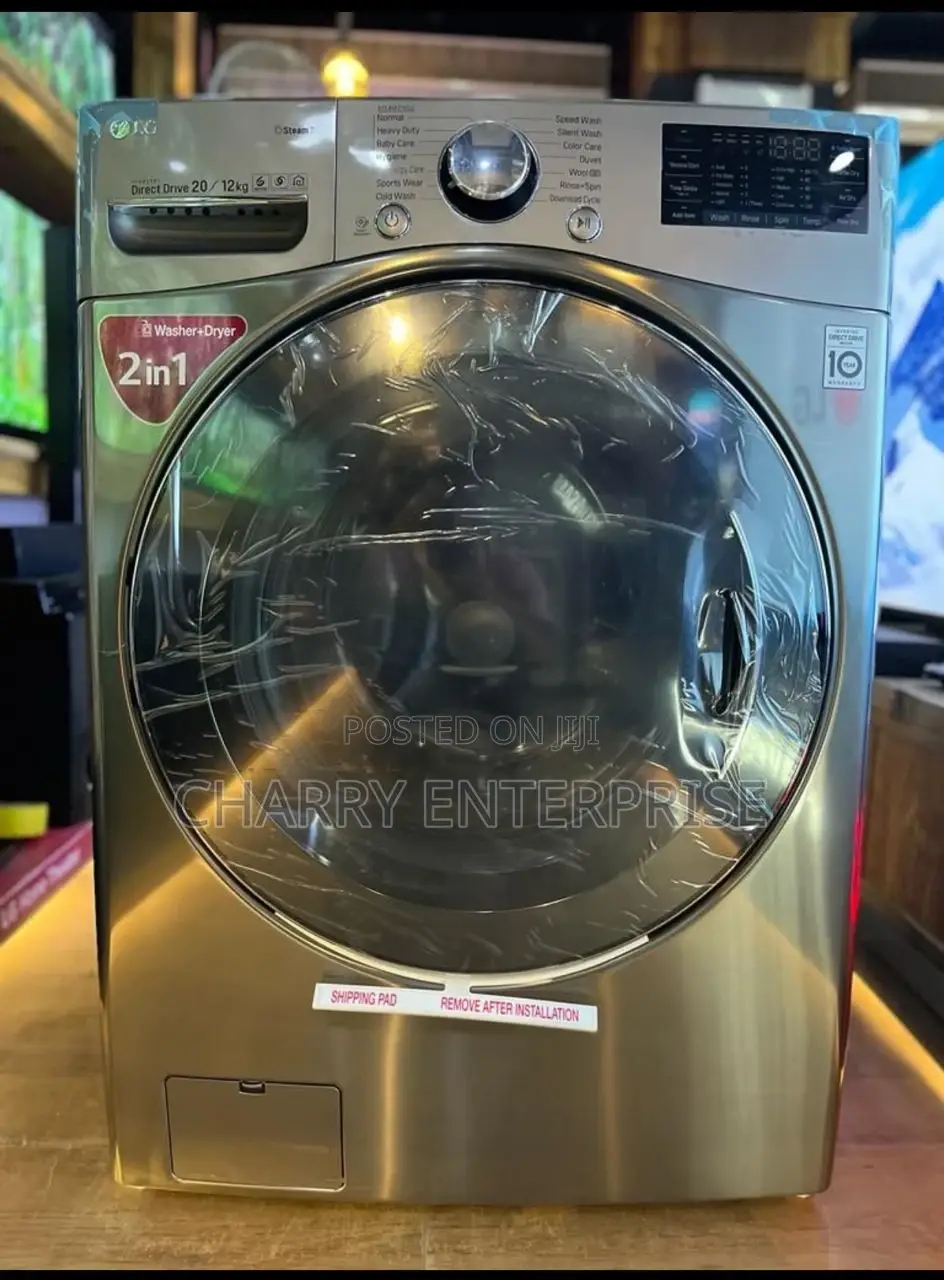 ORIGINAL LG Washing Machine FRONT Loadwash20kg Dry12kg