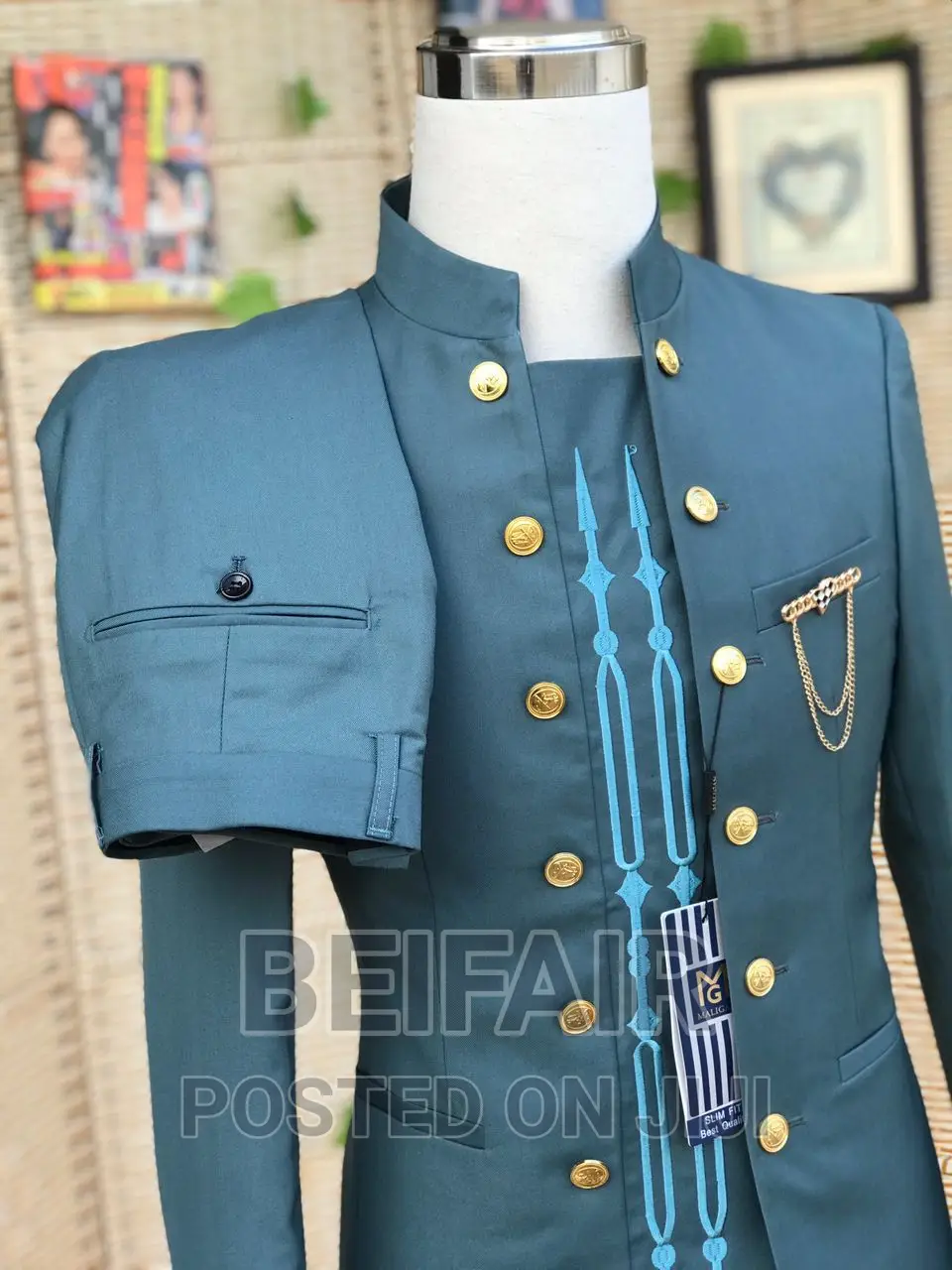 Classic Men's Kaunda Suits | Kaunda Suti Za Kiume