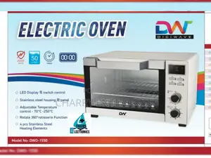Original Digiwave Electric Oven2000w 50L + ROTISSERIE