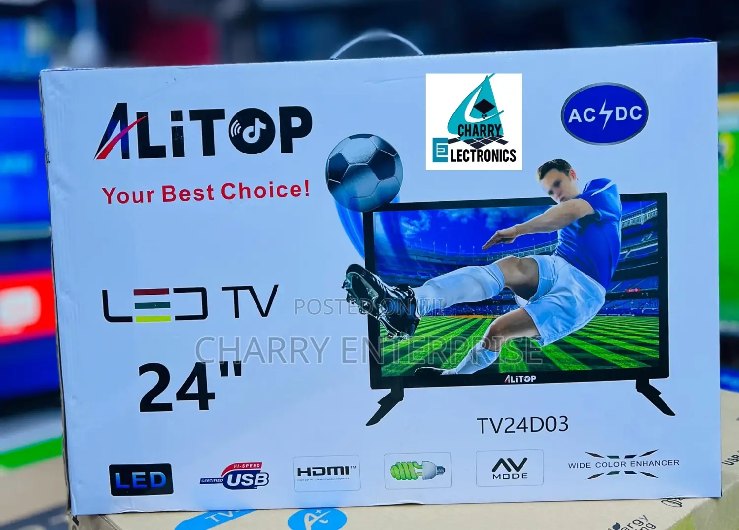 OFFER!!Alitop Ac/ Dc Tv 24 Inch With Clear Picture