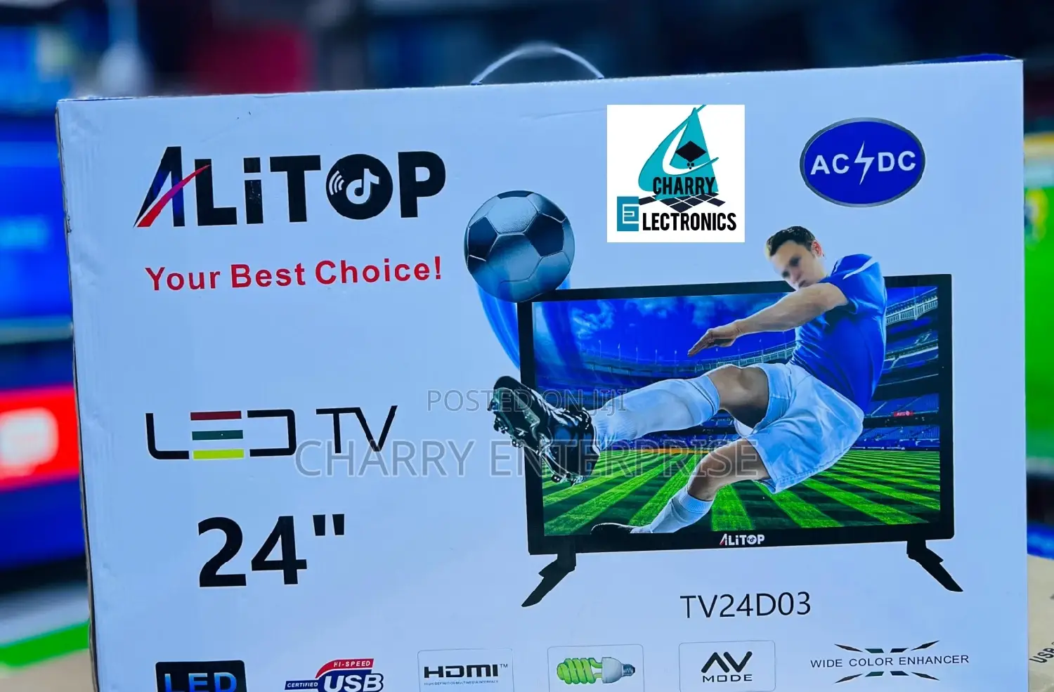 OFFER!!Alitop Ac/ Dc Tv 24 Inch With Clear Picture