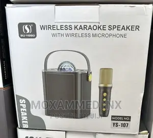 Wirelesss Karaoke Speaker With Wireless Microphone
