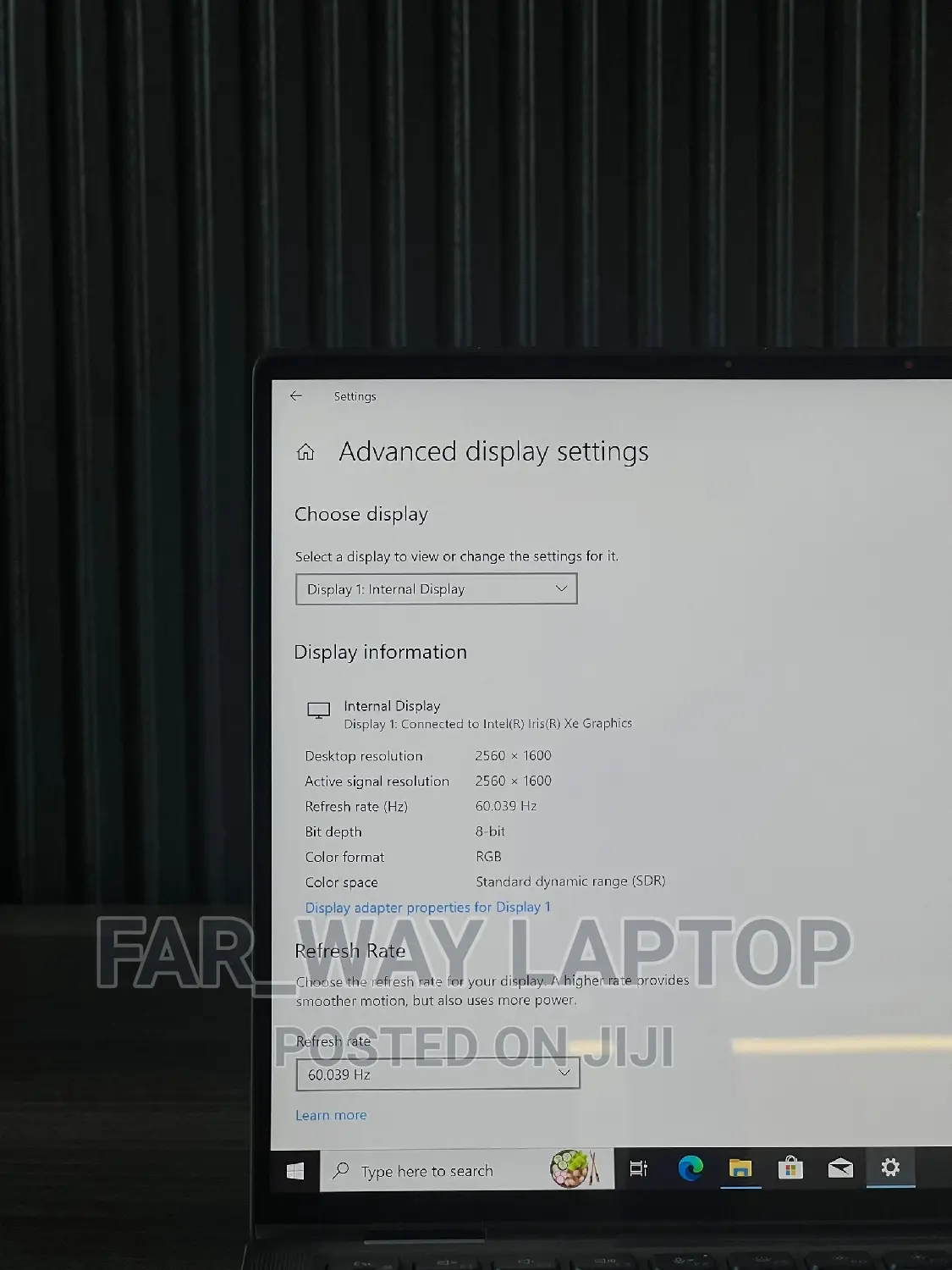 New Laptop Dell 16GB Intel Core I7 SSD 512GB