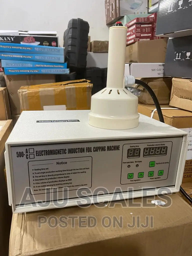 Induction Foil Capping Machine.