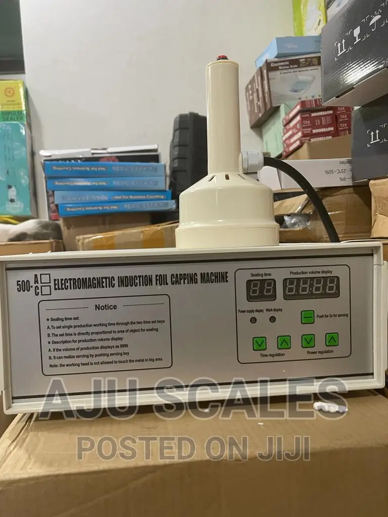 Induction Foil Capping Machine.