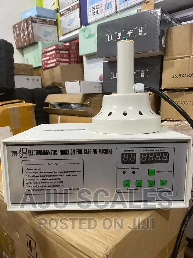 Induction Foil Capping Machine.