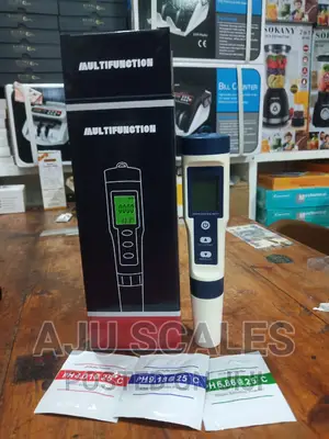 Ph Meter, TDS, Thermometer Salinity.