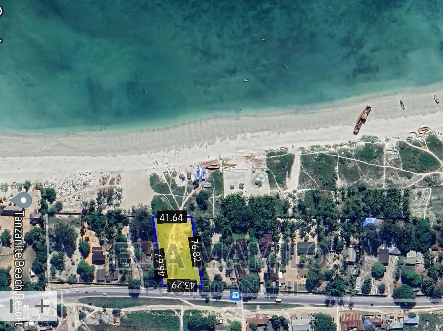 Beach Plot for Sale Dar ES Salaam Kigamboni, Magogoni Mikadi