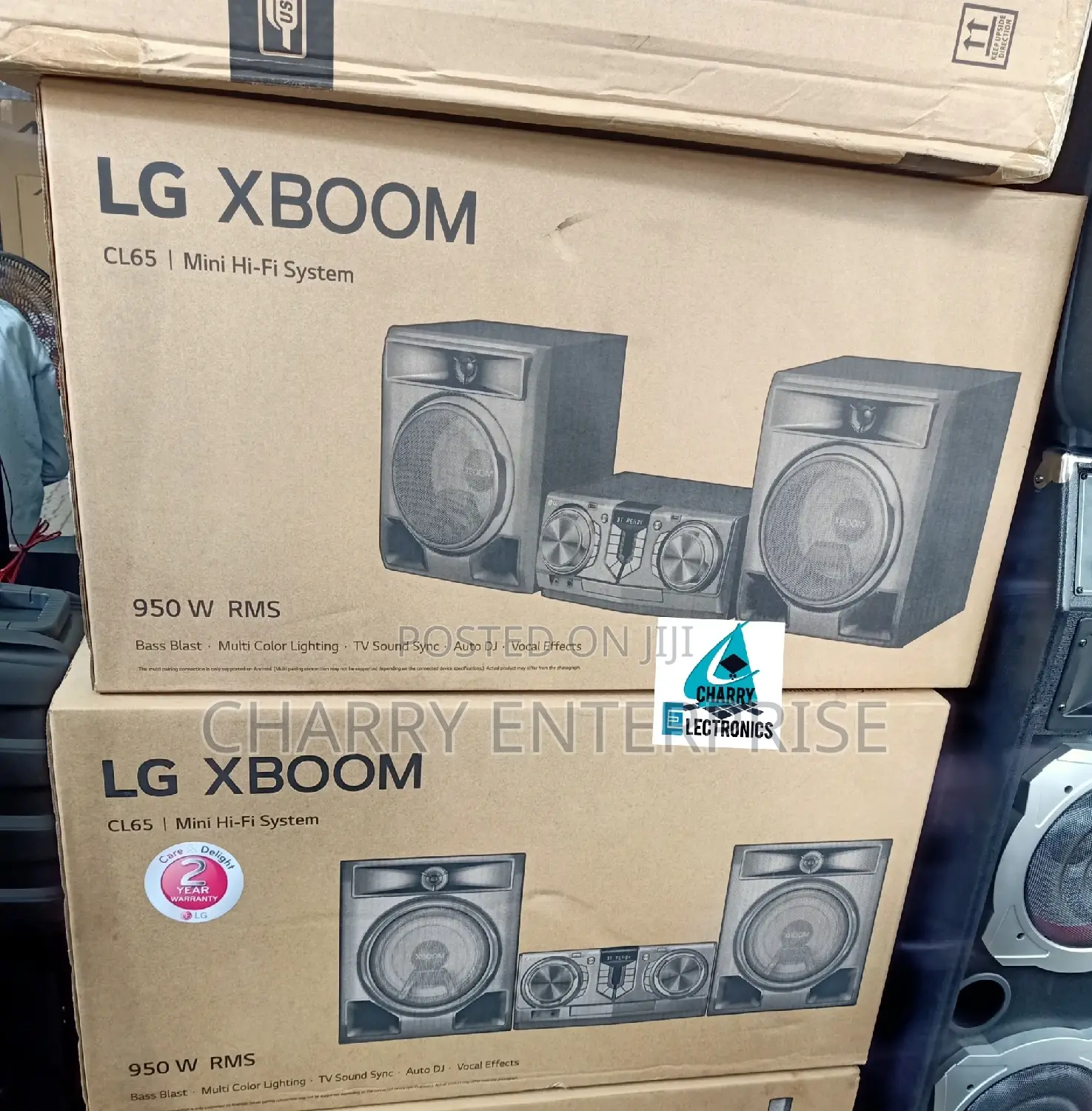 LG XBOOM Cl65 Mini Hi-Fi System 950W Bass Blast