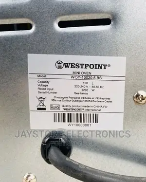 Westpoint Oven 45 Litres
