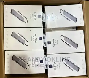 WIWU ALPHA 7 in 1 Hdmi X 1 / Type C X 1 / Usb 3.0 X 3/