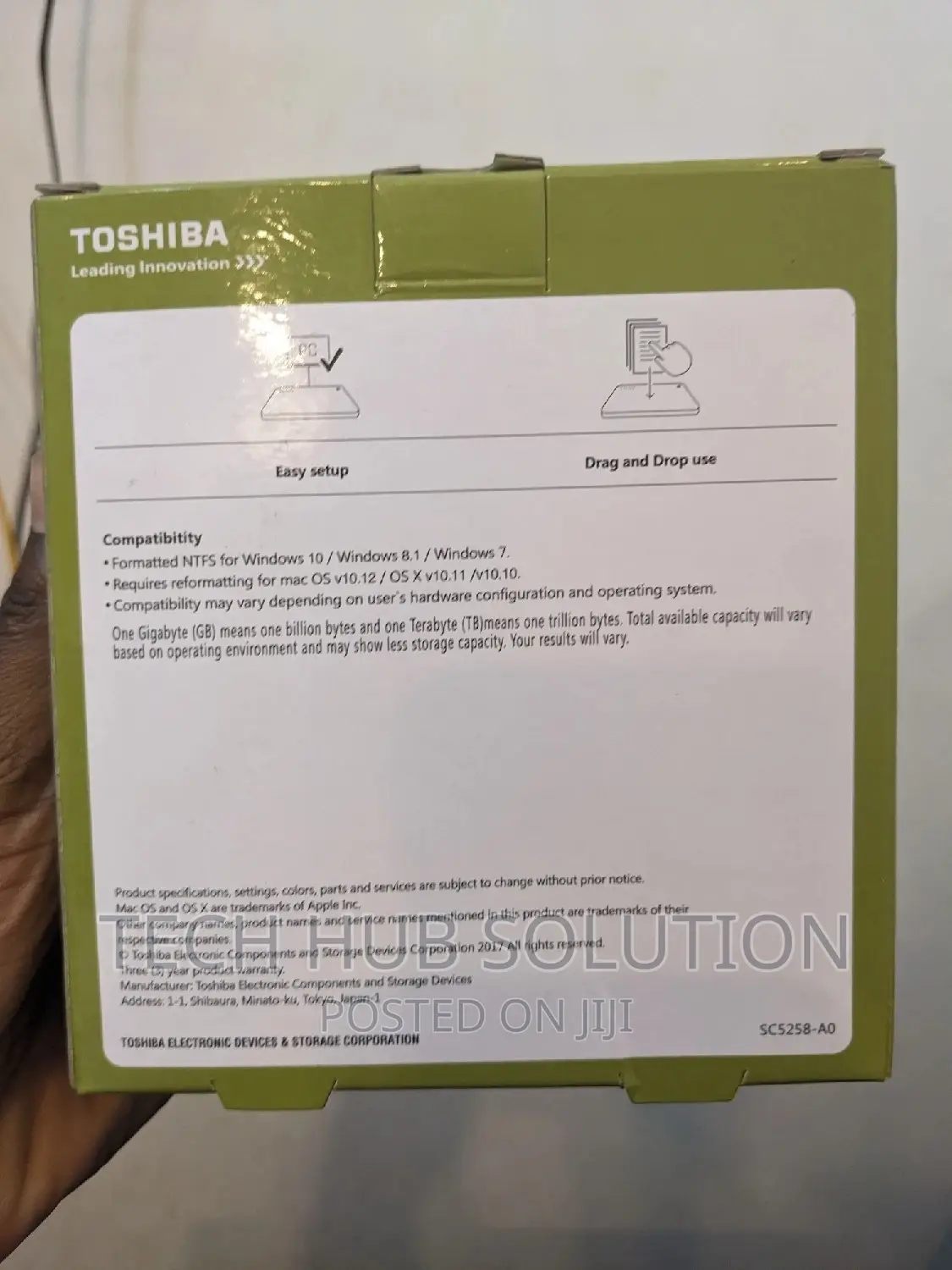 Toshiba External Hard Disk