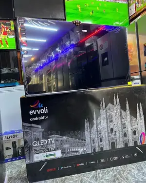 Evvoli 55 Inches Qled Smart Android Tv
