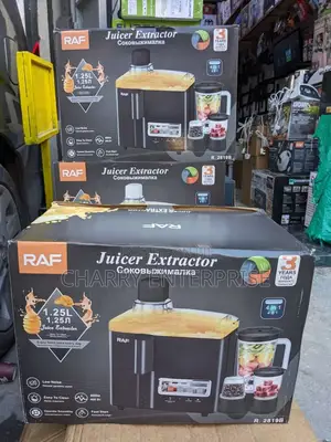 RAF Juicer EXTRACTOR/ BLENDER 4 in 1 Low Noise 400W