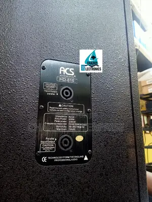 Original Acs Professional Audio Speaker From England 2000W