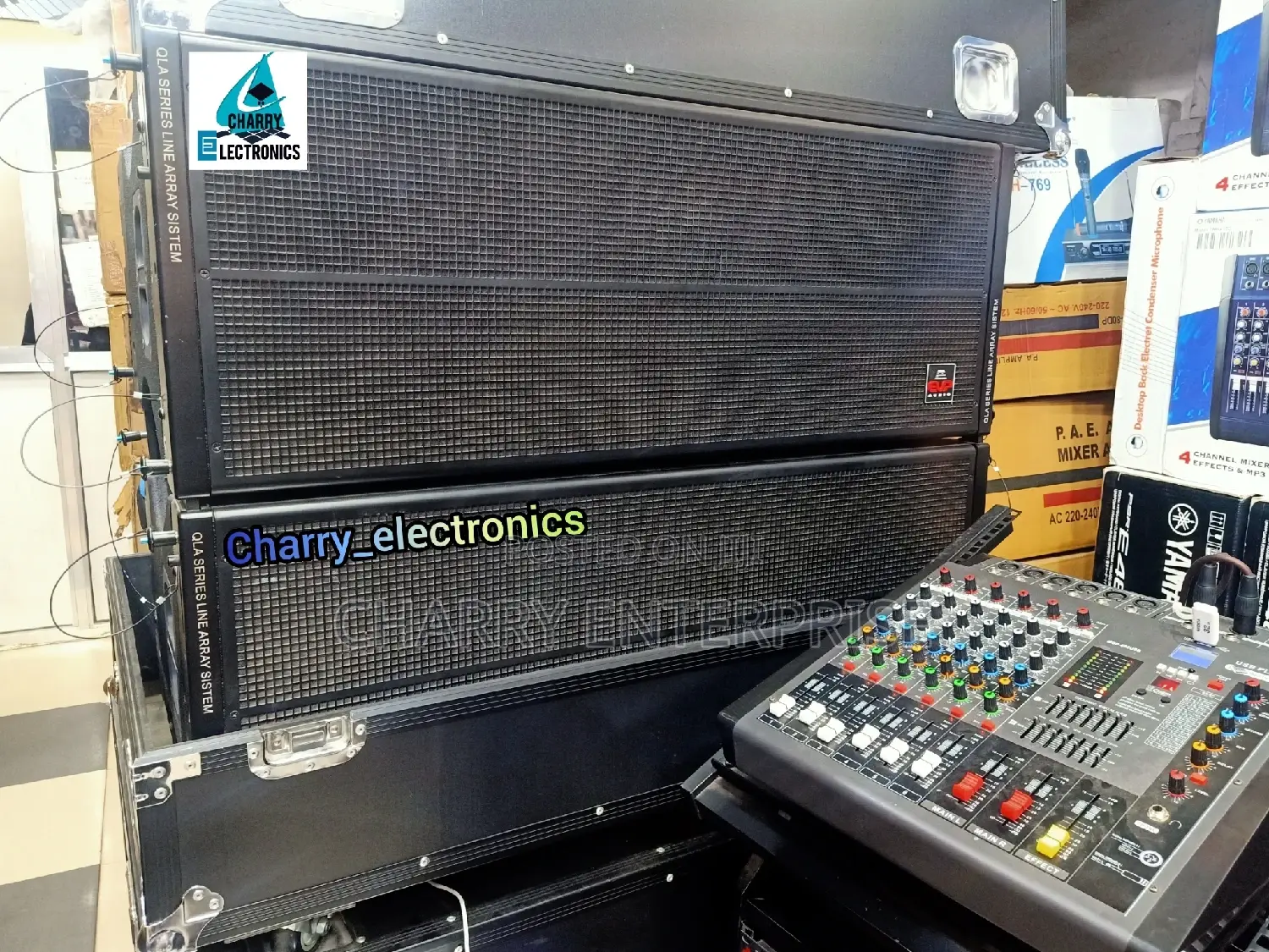 ORIGINAL EVP LINE ARRAY Speakers Set of 5 Speakers 12inch
