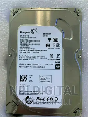 Seagate 500gb 7200rpm 32mb 3.5" Sata Iii Desktop Hard Drive