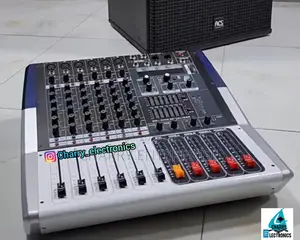 ACS PROFESSIONAL Powered Music Mixer 6ch1300w With PHANTOM