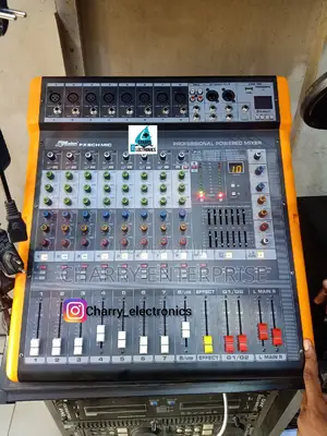 SOUNDSOFT PROFESSIONAL POWERED Mixer 8 Channel (Njia 8) 400W