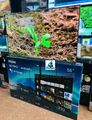 Haier S6 PRO Android Tv55 Inch Handsfree Voice Control