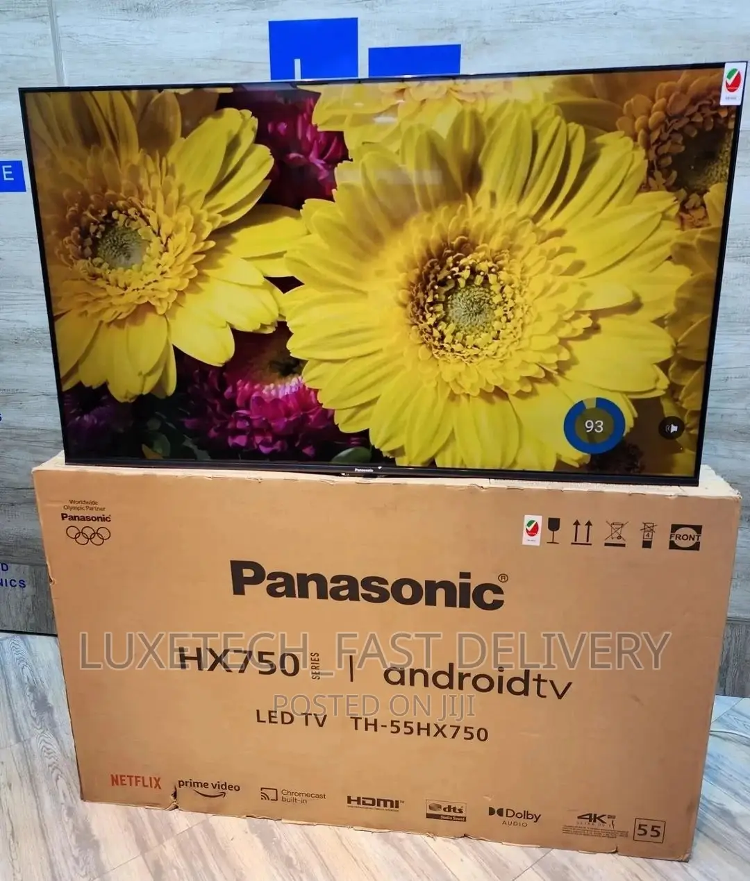 Panasonic 55 Inches Smart Android TV Ultra High Quality