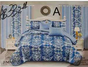Bedsheets and Curtains Set Available