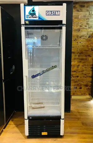 *SOLSTAR Single Door Showcase Fridge* 261L