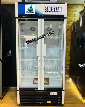 SOLSTAR Side by Side Showcase Fridge  466L