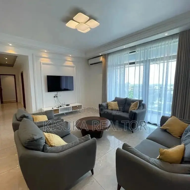 Furnished 3bdrm Apartment in Mikocheni for rent