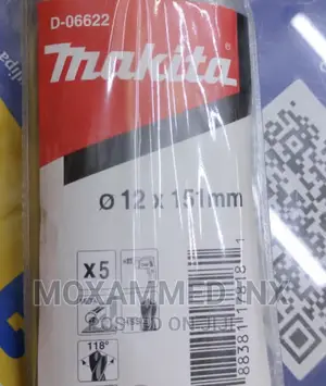Makita Steel Bit M12 1 Set. ( 5p)