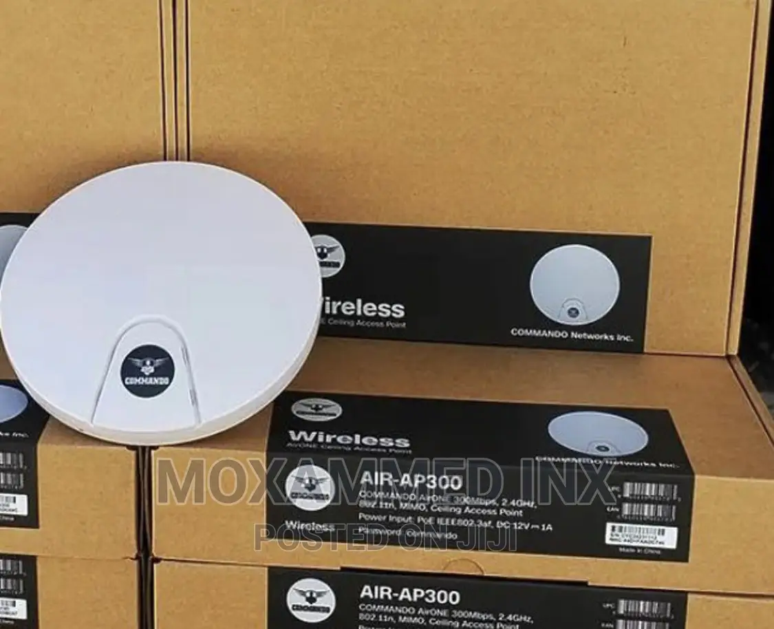 Commando AIR -AP300 300mbps 2.4ghz Ceiling Access Point