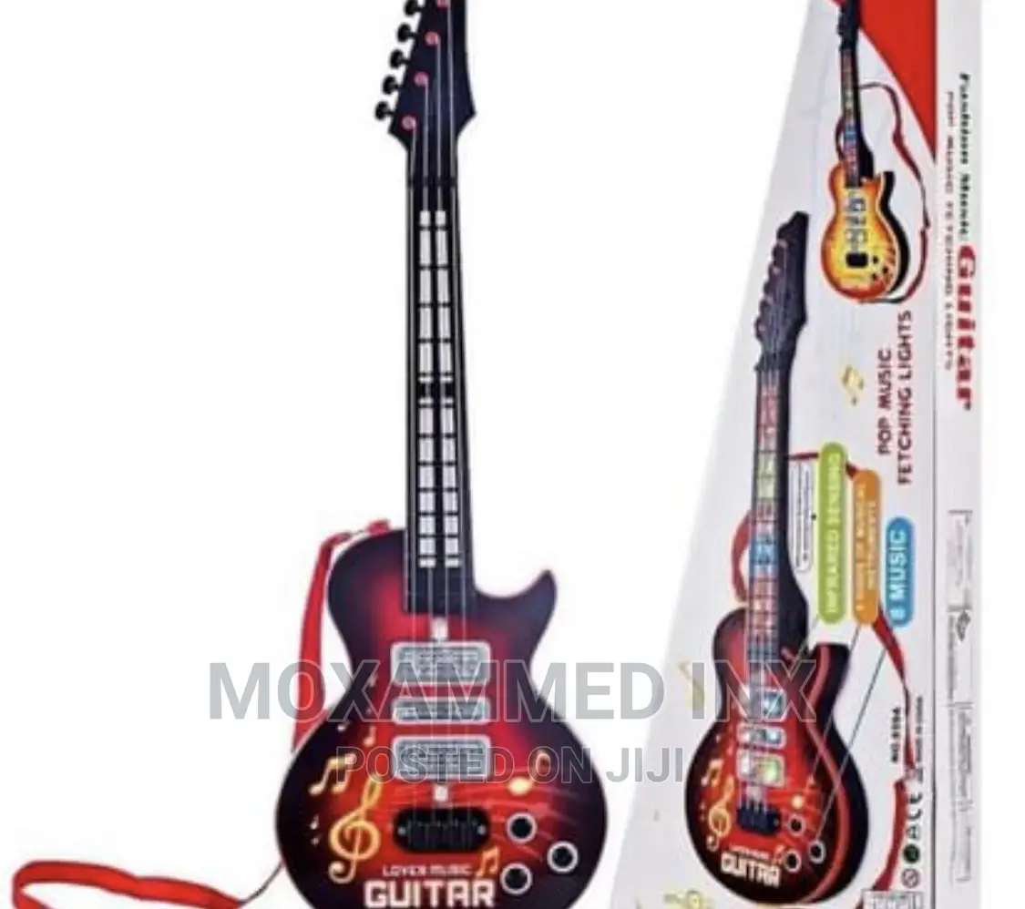 Kids Battery Operated Guitar With Lights