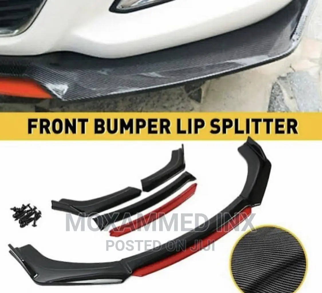 Front Carbon Fibre Bumper Lip Spiltter