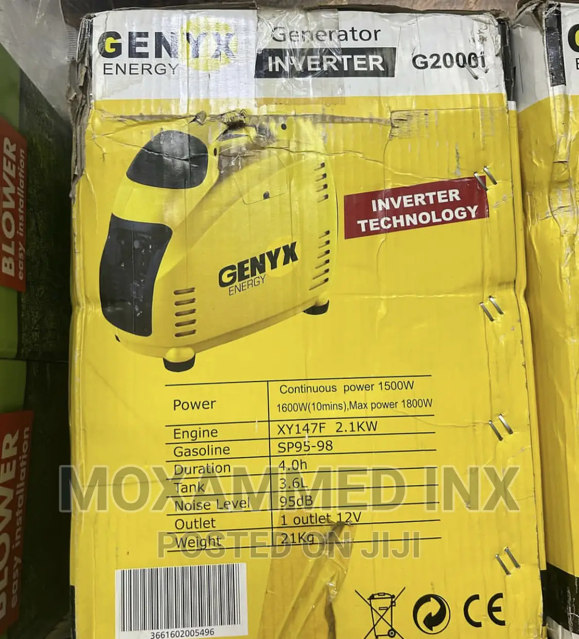 Genyx Generator Inverter G2000i