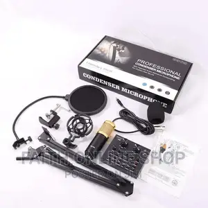 BM800 Microphone +V8 Soundcard Live Broadcast