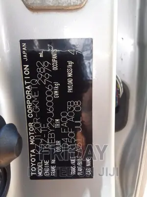 Toyota Land Cruiser Prado 2008 Silver