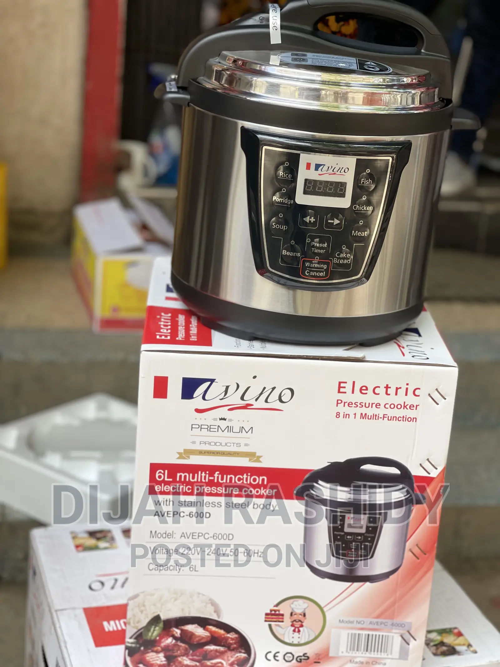 Avino Electric Pressure Cooker