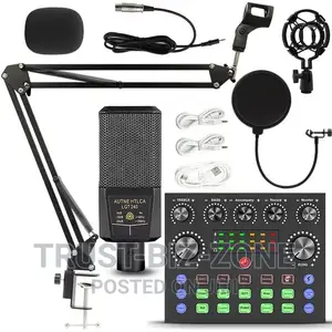 New Studio Recording Microphone Condenser Kit Set