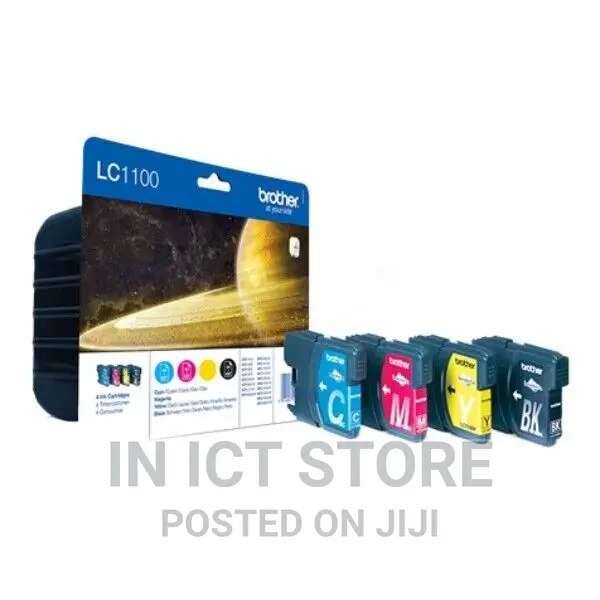 Brothers Lc1100 Ink Cartridges Genuine Multipack Cmyk