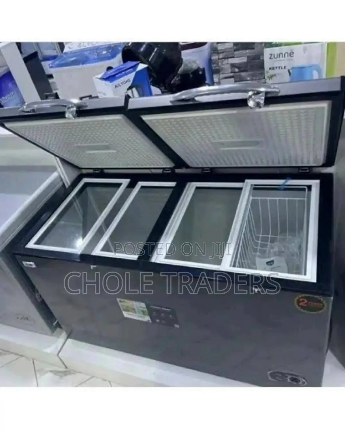 420-Litres 2-Door Chest Freezer
