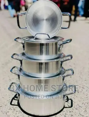 Aluminium Sufuria Set 5pcs