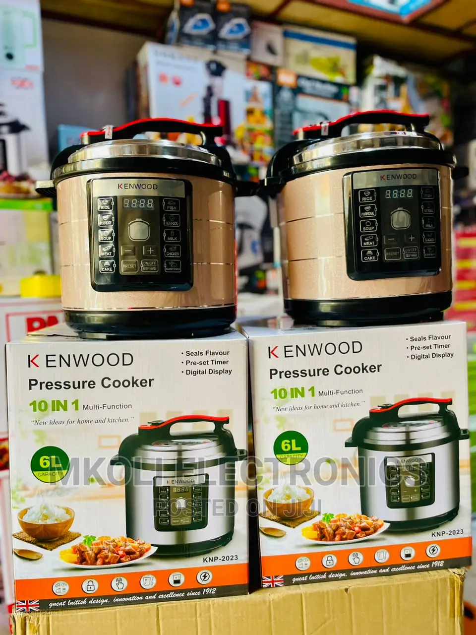 Ken Wood Pressure Cooker 6 Liters