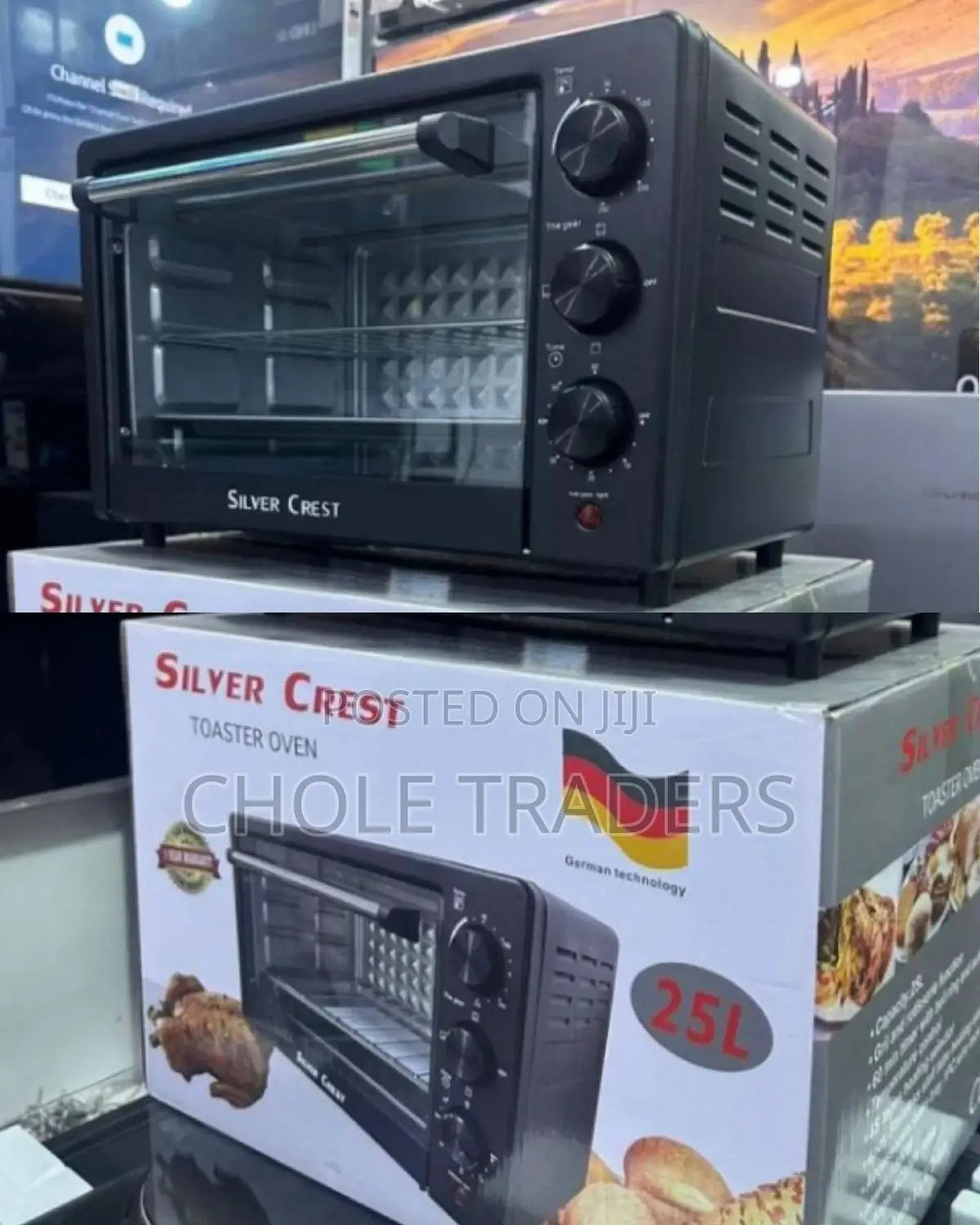 25-Liters Silver Crest Electric Oven