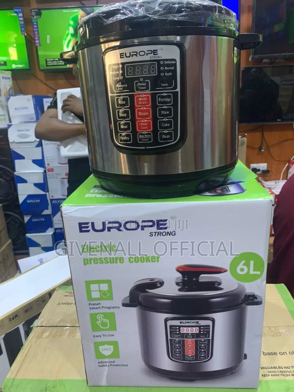 Europe Pressures Cooker Lita 6